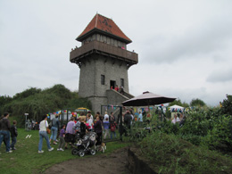 Blick zum Wasserturm