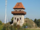 Der Wasserturm in Alsleben Oktober 2008