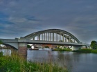 Alsleben 2012 - Die Saalebrücke in Alsleben als HDR-Foto
