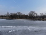 Anfang März 2018 - Eisgang auf der Saale