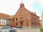 Das Alslebener Rathaus mit Markt