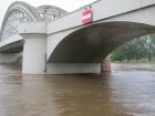 Die Saalebrücke in Alsleben am 1 Juni 2013