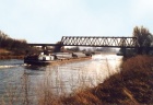 Die alte Eisenbahnbrücke in Alsleben